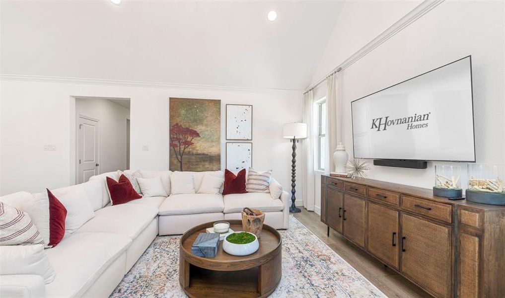 Furnished interior view inside a new home in Creekshaw, Royse City (Image 12).