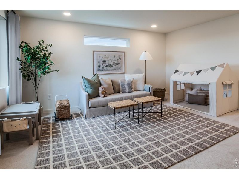 Furnished interior view inside a new home in , Fort Collins (Image 24). Furnished interior view inside a new home in , Fort Collins (Image 24).
