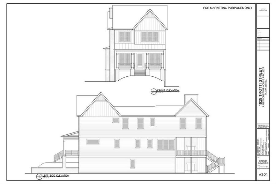 Exterior rendering of this home design in , Atlanta, GA (Image 2). Exterior rendering of this home design in , Atlanta, GA (Image 2).