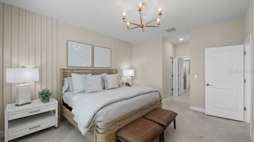 Furnished interior view inside a new home in Rye Ranch, Parrish (Image 7).