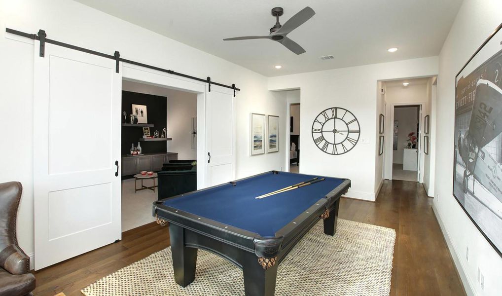 The Lauren II Game Room The Lauren II Game Room