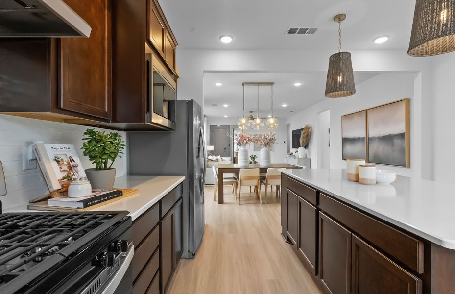 Furnished interior view inside a new home in Del Webb Southern Harmony, Murfreesboro (Image 16).