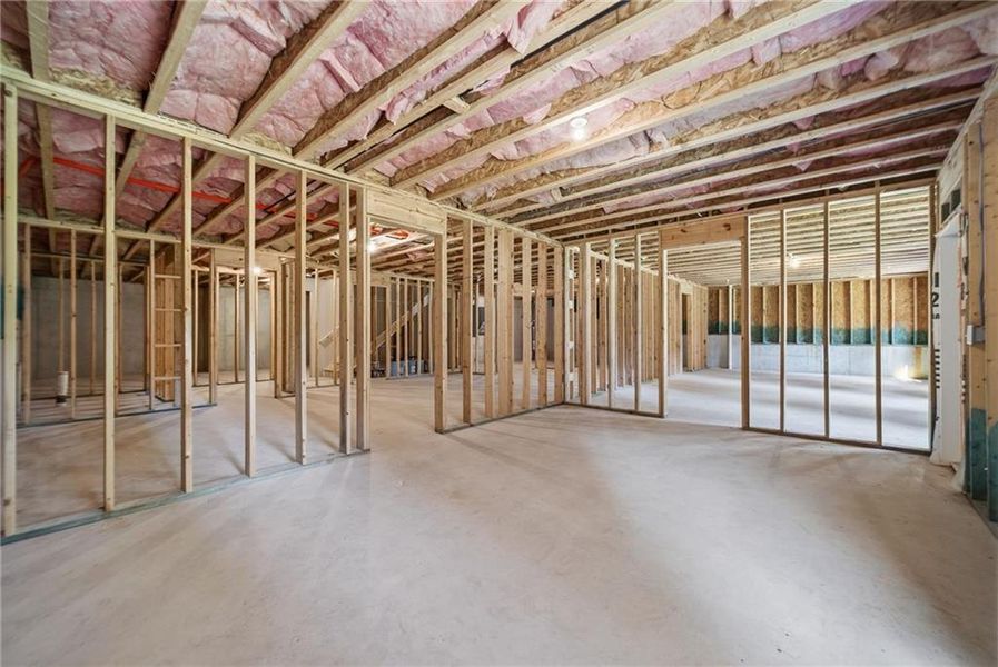 In-progress construction of a new home in , Loganville, GA (Image 52).