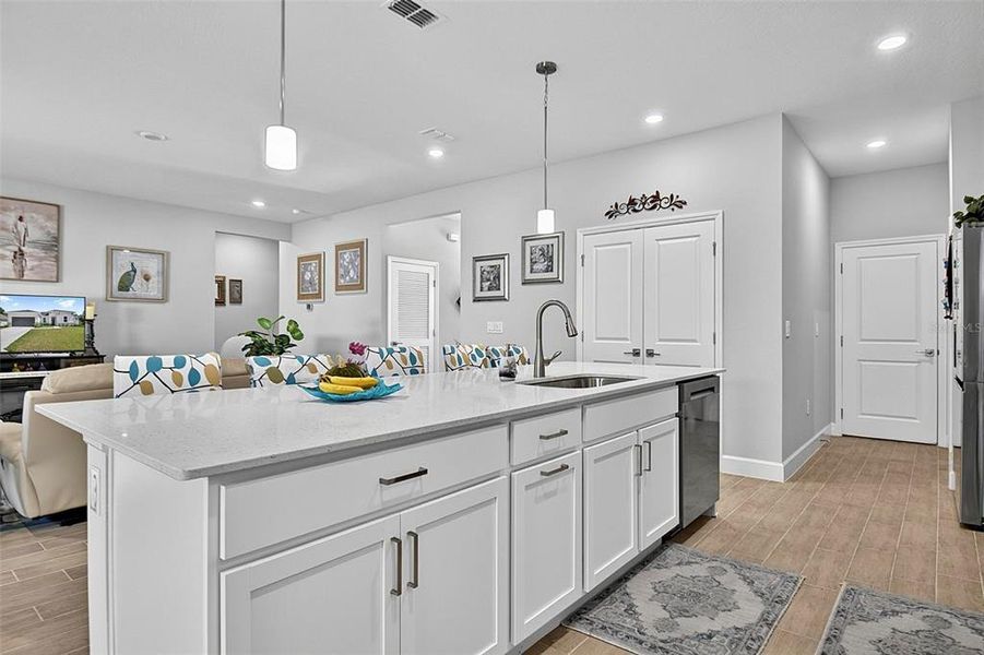 Furnished interior view inside a new home in , Palm Coast (Image 57).