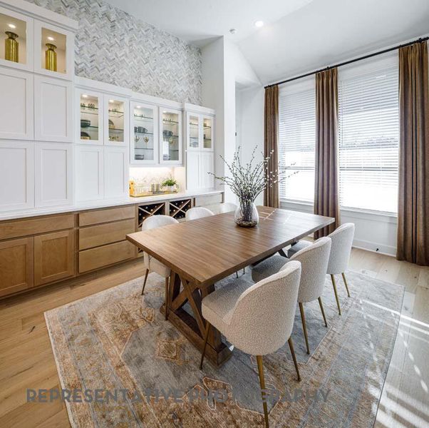 Furnished interior view inside a new home in Santa Rita Ranch, Liberty Hill (Image 18).
