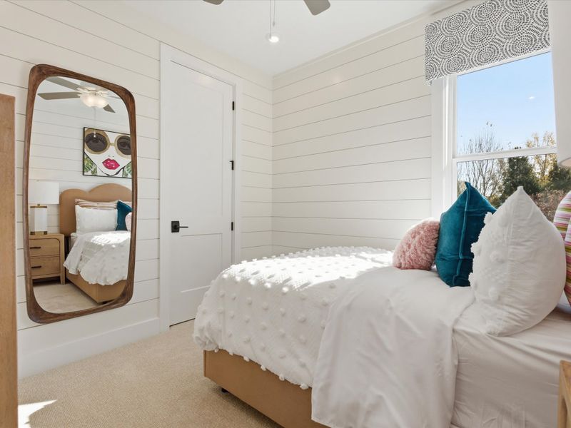 Furnished interior view inside a new home in Ross Farms, Charlotte (Image 25).
