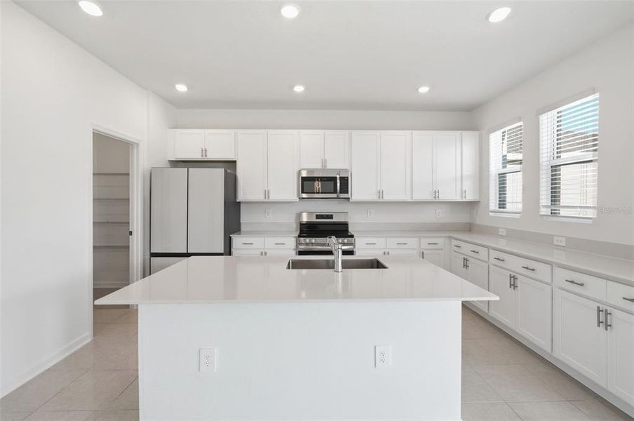 Furnished interior view inside a new home in , Debary (Image 19).