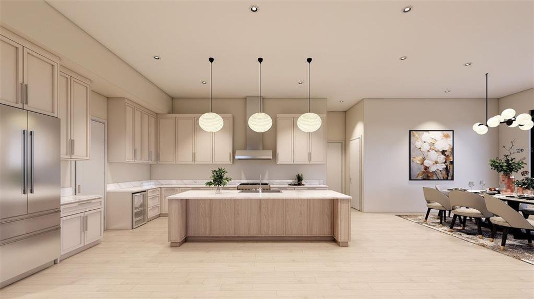 Furnished interior view inside a new home in , Sarasota (Image 10).