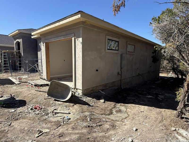 In-progress construction of a new home in , Spring Branch, TX (Image 34).