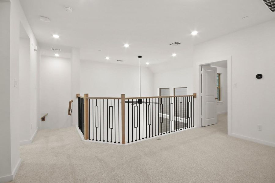 Spacious, unfurnished interior of a new home in Woodforest Townhomes, Montgomery (Image 15). Spacious, unfurnished interior of a new home in Woodforest Townhomes, Montgomery (Image 15).