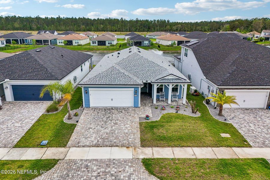 Front exterior of a new home in , St. Augustine, FL, highlighting curb appeal (Image 30).