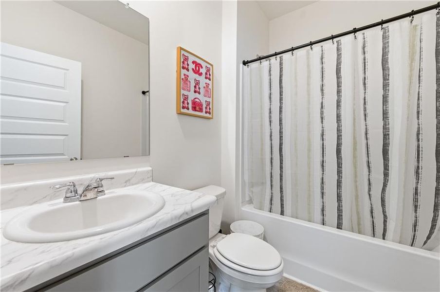 Furnished interior view inside a new home in Brooks Village, Dacula (Image 41).