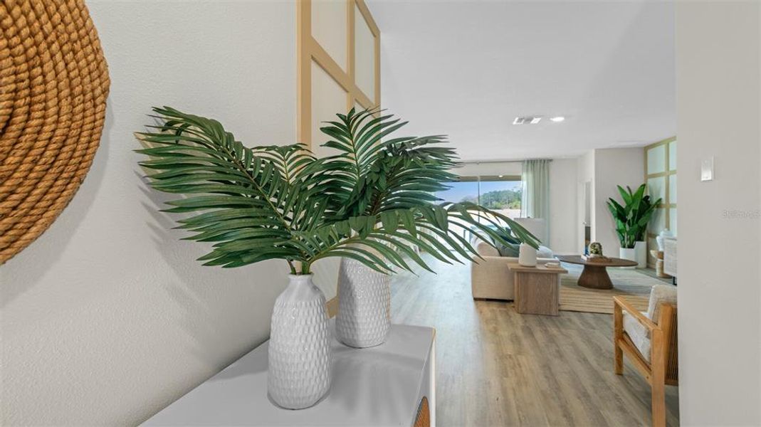 Furnished interior view inside a new home in Archers Mill, Ormond Beach (Image 9).