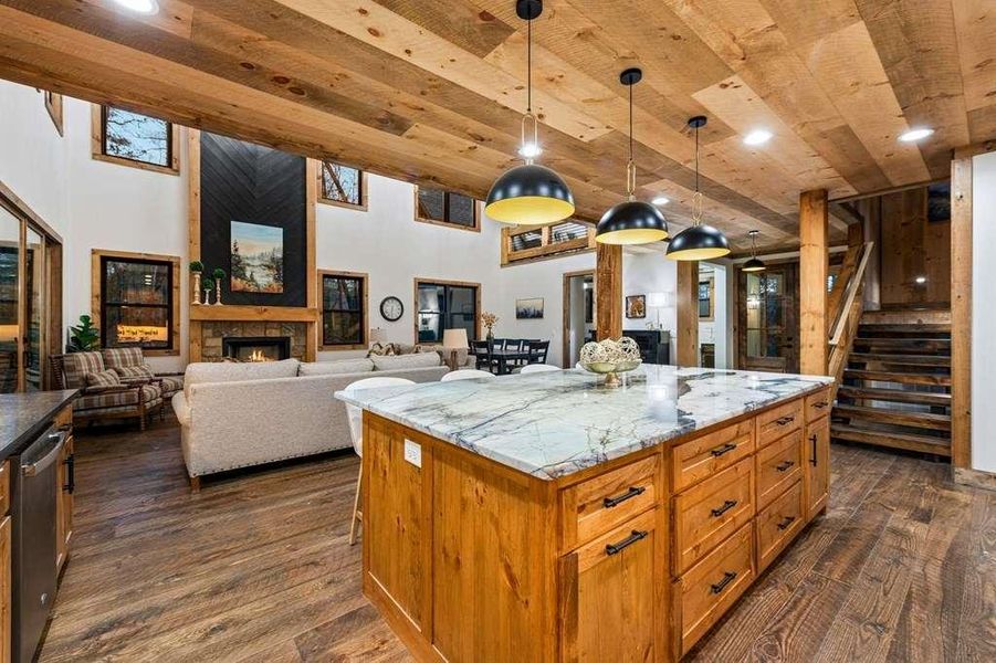 Furnished interior view inside a new home in , McCaysville (Image 34).