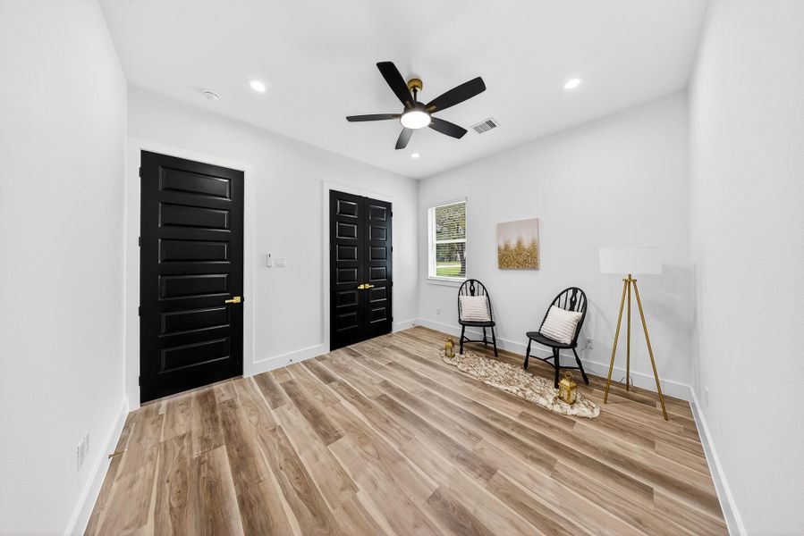 Furnished interior view inside a new home in , New Caney (Image 36).