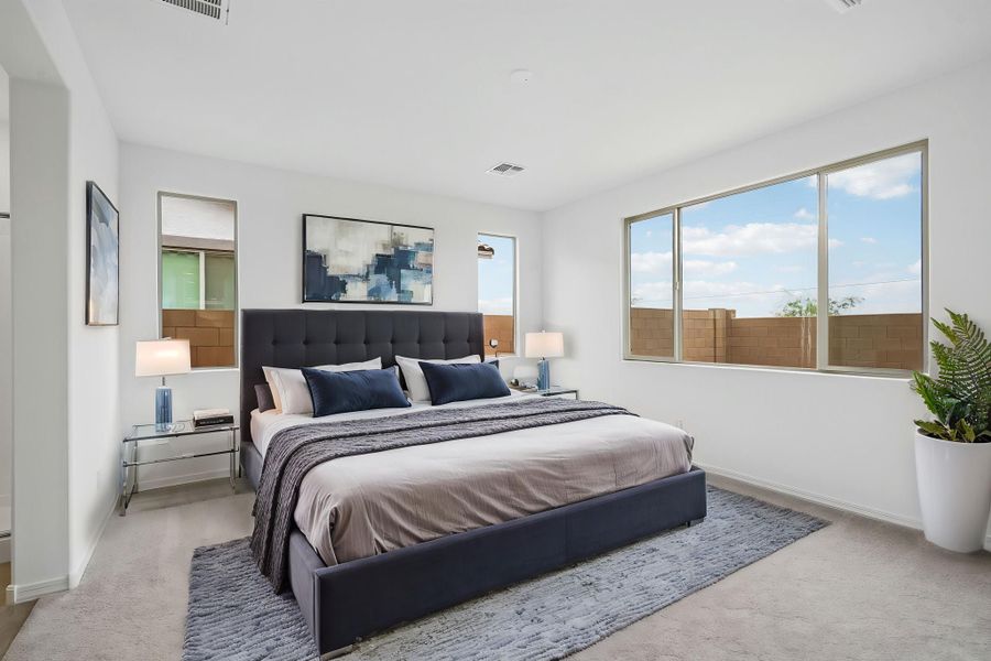 Furnished interior view inside a new home in Rancho Mercado, Surprise (Image 8).