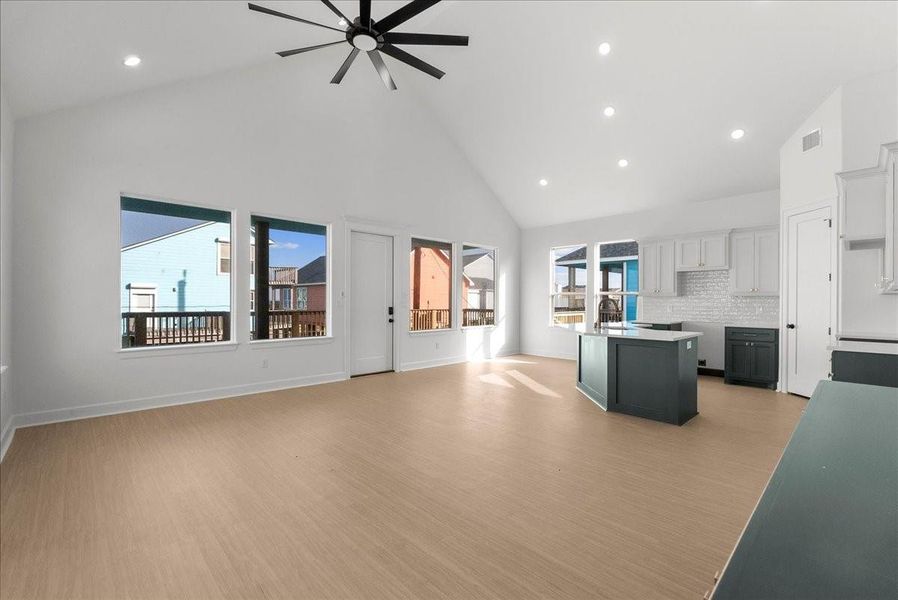 Furnished interior view inside a new home in , Surfside Beach (Image 11). Furnished interior view inside a new home in , Surfside Beach (Image 11).