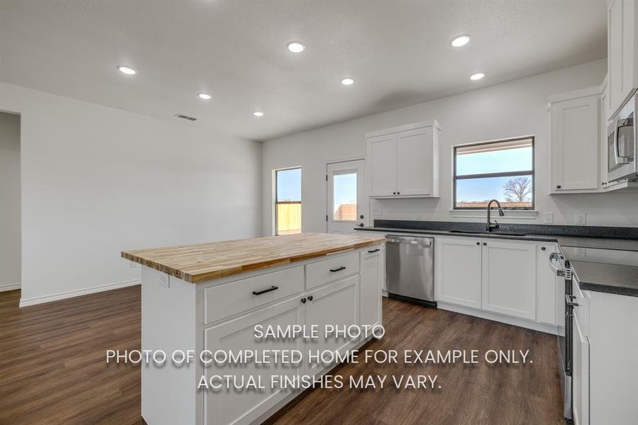 Furnished interior view inside a new home in , Clyde (Image 3).