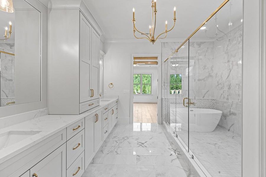 Furnished interior view inside a new home in Chateau E´lan, Braselton (Image 12). Furnished interior view inside a new home in Chateau E´lan, Braselton (Image 12).