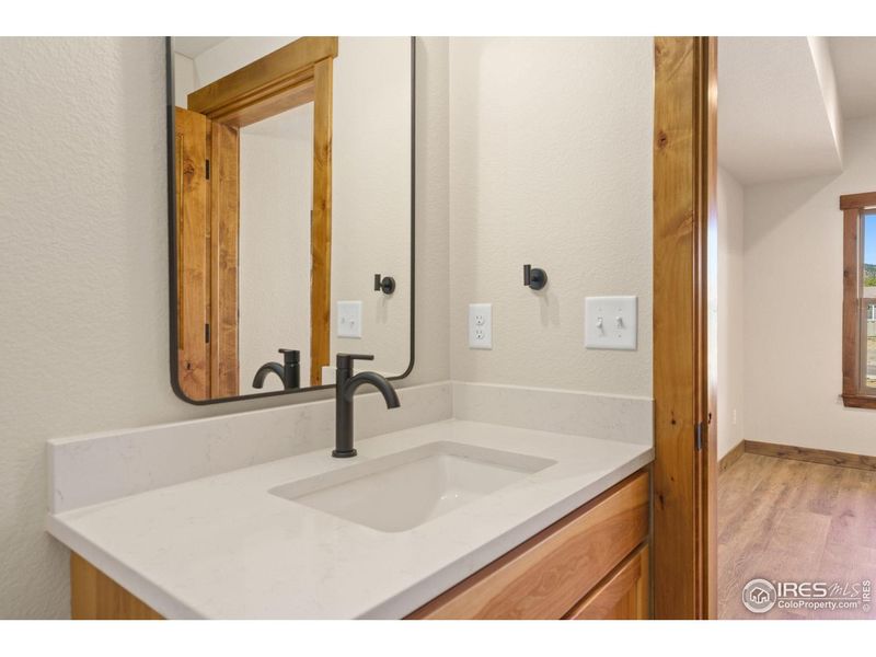 Close-up of interior finishes inside a home in , Estes Park (Image 9).