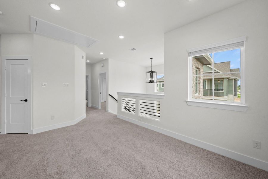 Spacious, unfurnished interior of a new home in , Katy (Image 17). Spacious, unfurnished interior of a new home in , Katy (Image 17).