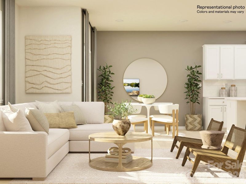 Furnished interior view inside a new home in Cannon Village, York (Image 13).