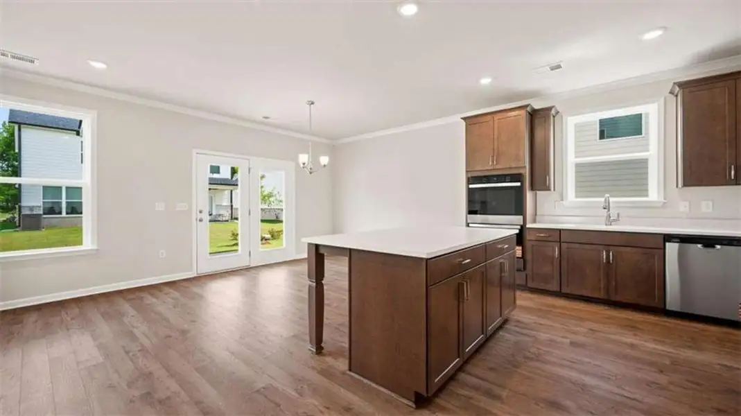 Furnished interior view inside a new home in Wildwood, Covington (Image 10).