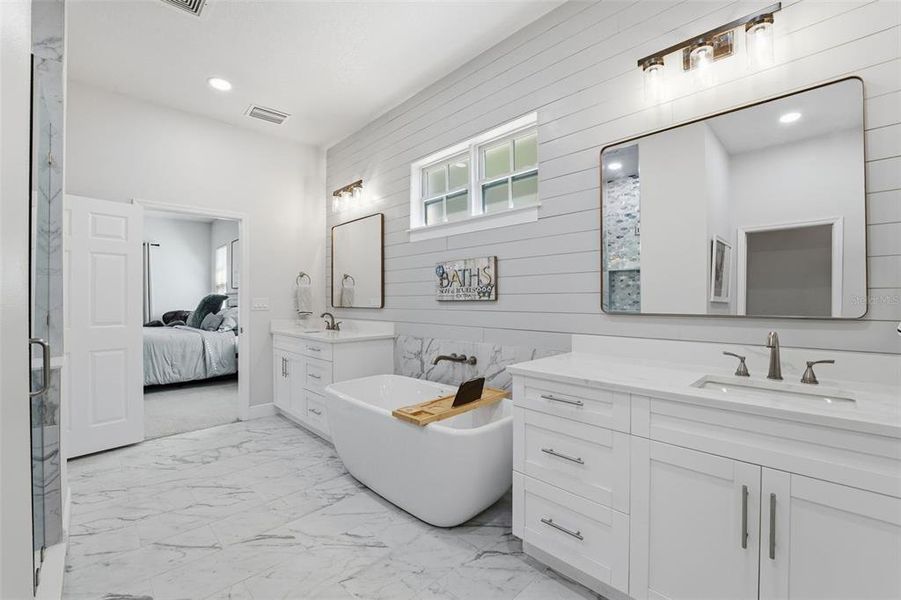 Furnished interior view inside a new home in , Brooksville (Image 38).