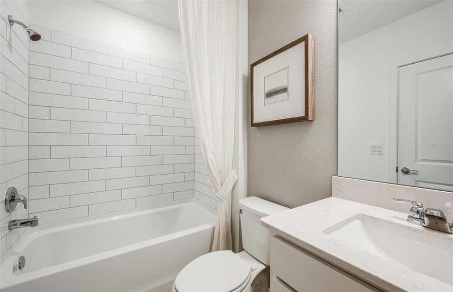 Furnished interior view inside a new home in , Wildwood (Image 9).