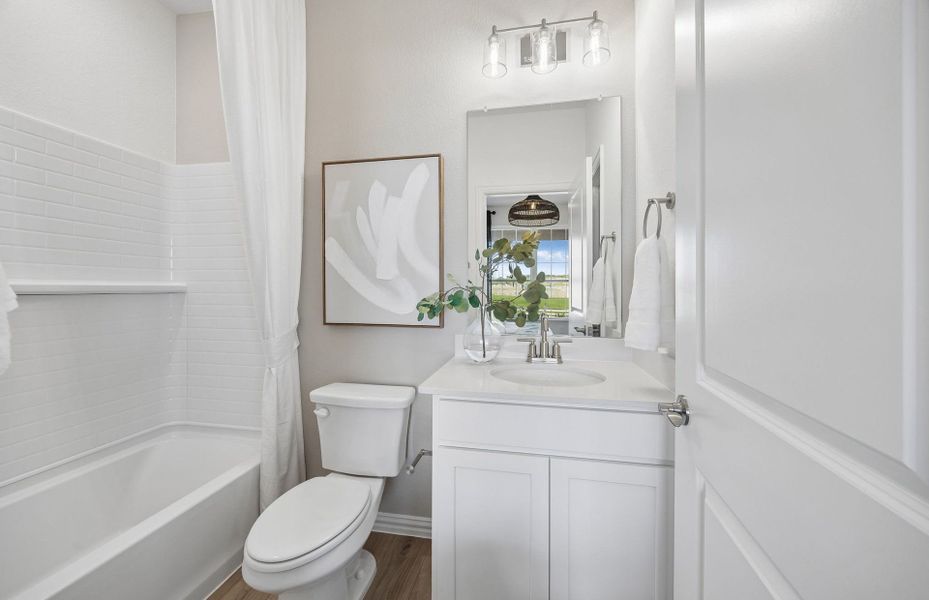 Representative furnished interior of a home built from the Emory by Pulte Homes in Wilson Creek Meadows, Celina (Image 7).