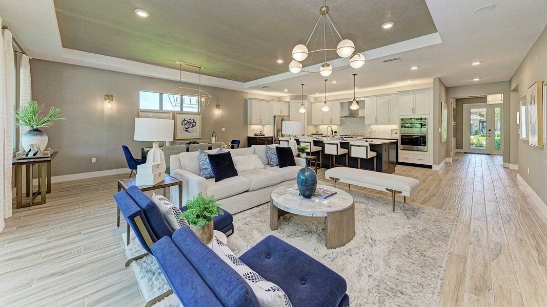 Great Room - Model shown is without Bonus Room