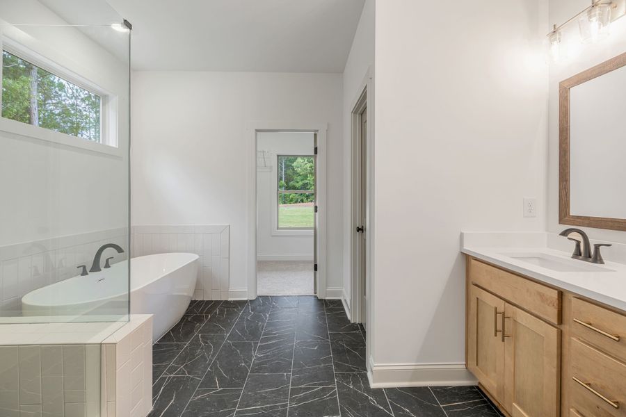 Furnished interior view inside a new home in Flint Farms, Concord (Image 16).