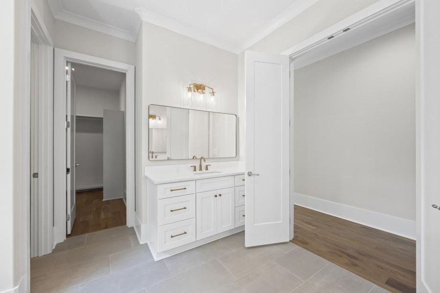 Furnished interior view inside a new home in , Buckhead (Image 14).