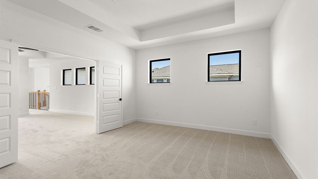 Spacious, unfurnished interior of a new home in Sienna, Missouri City (Image 14). Spacious, unfurnished interior of a new home in Sienna, Missouri City (Image 14).