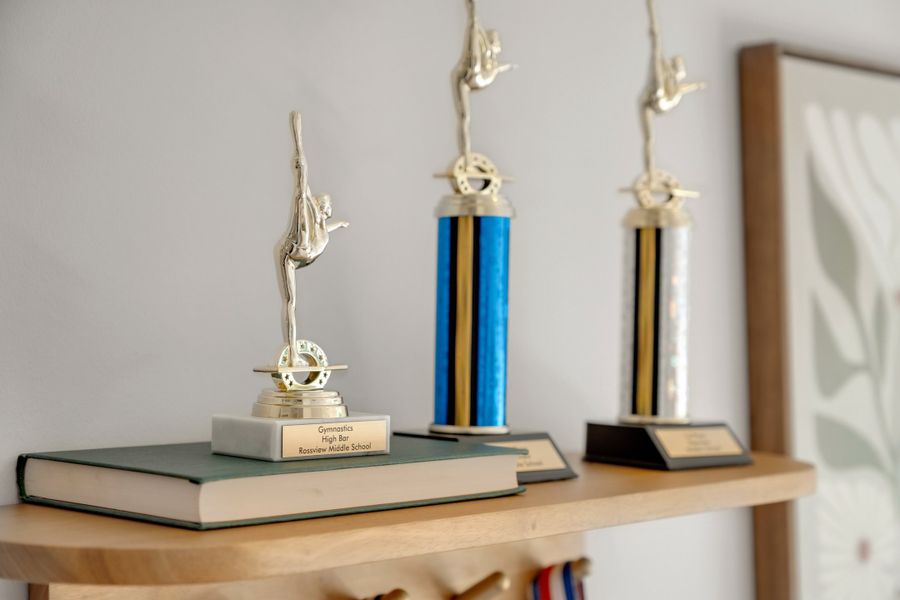 Furnished interior view inside a new home in The Oaks, Clarksville (Image 22).