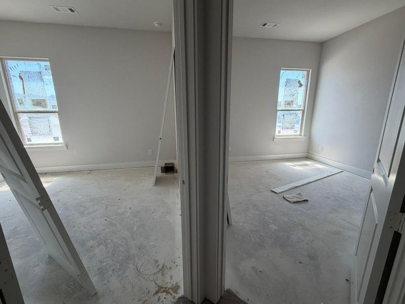 In-progress construction of a new home in Eagle Ridge Estates, Weatherford, TX (Image 7).