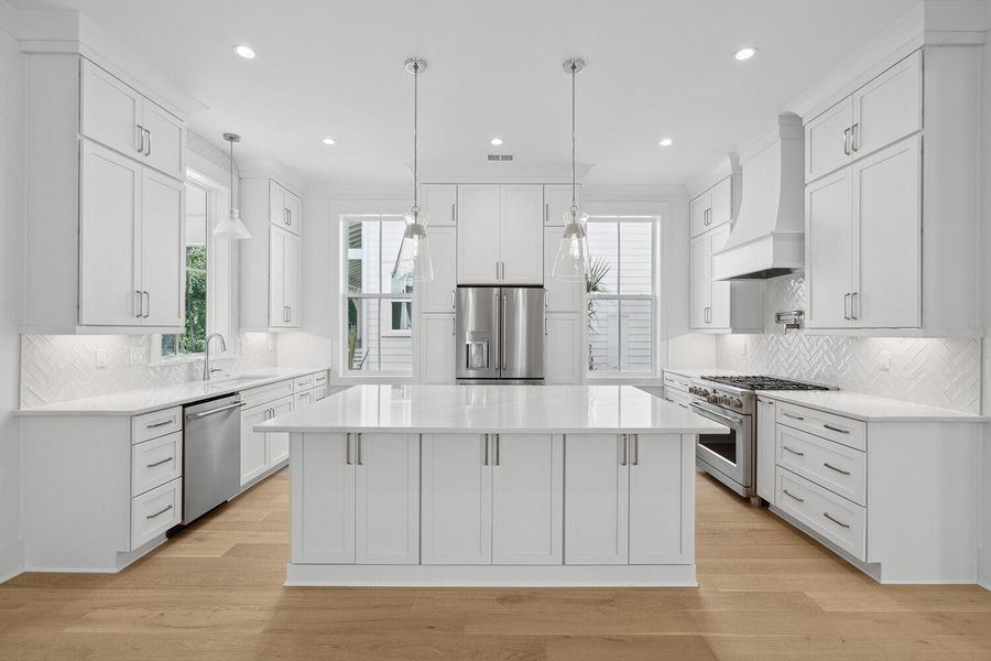 Furnished interior view inside a new home in , Johns Island (Image 16).
