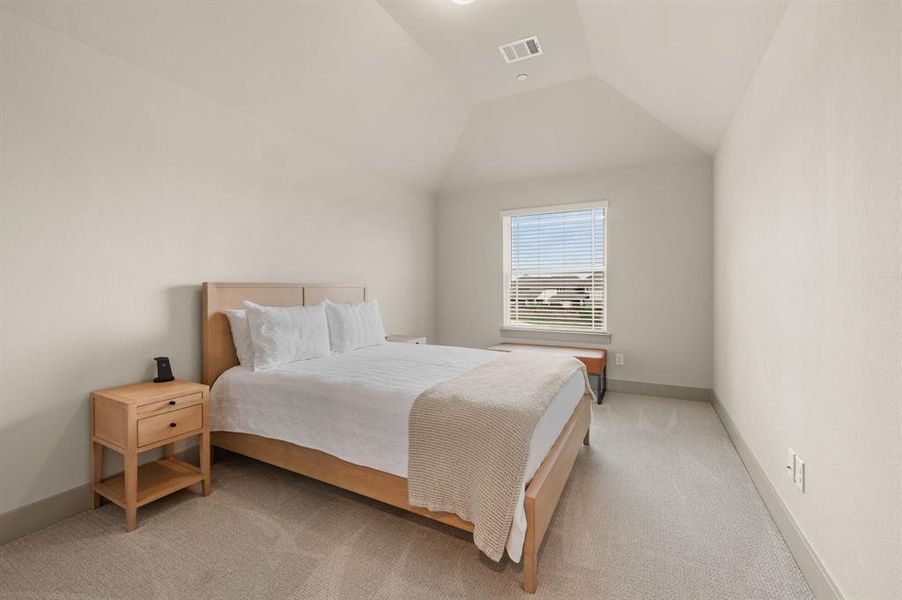Furnished interior view inside a new home in , Farmers Branch (Image 36).