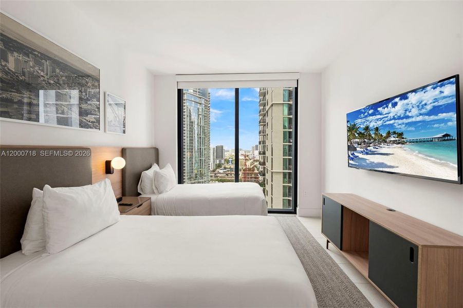 Furnished interior view inside a new home in , Miami (Image 5). Furnished interior view inside a new home in , Miami (Image 5).