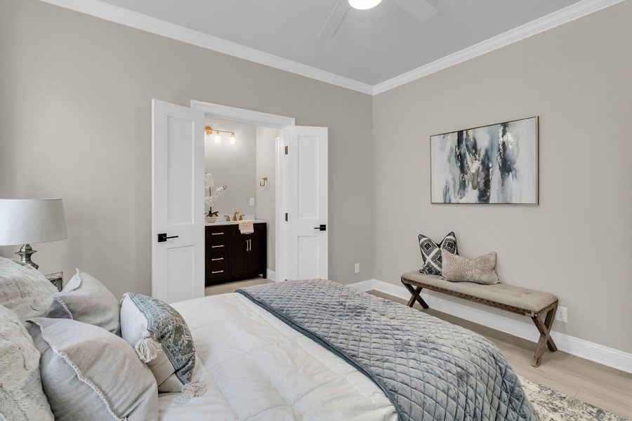 Furnished interior view inside a new home in , Charleston (Image 11).