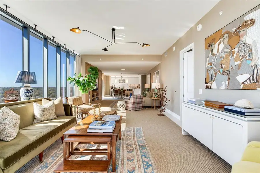 Furnished interior view inside a new home in The Ritz-Carlton Residences, Tampa (Image 17).