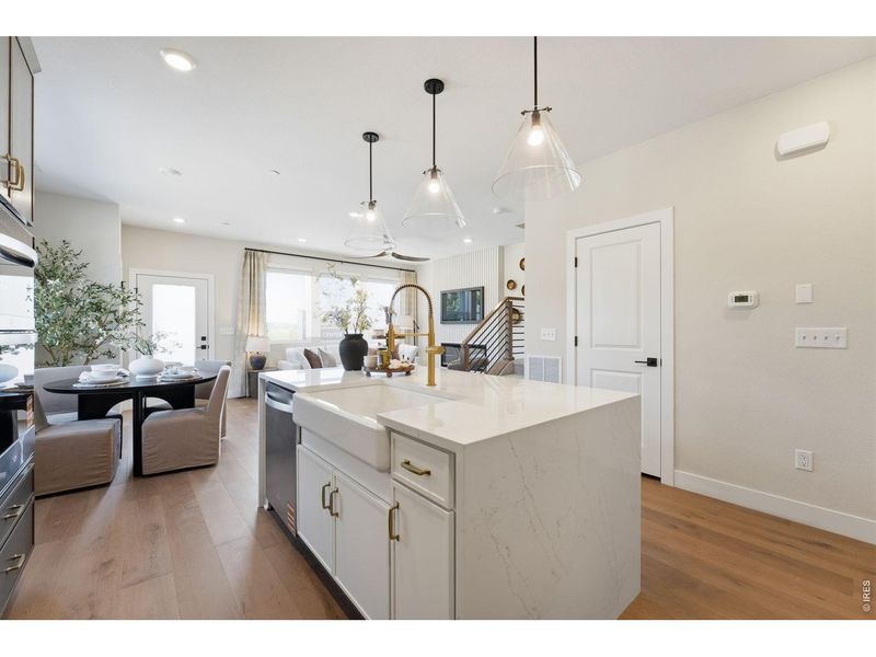 Furnished interior view inside a new home in , Fort Collins (Image 34).