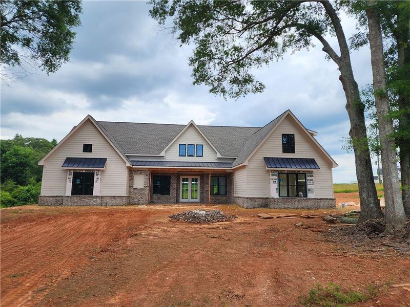 In-progress construction of a new home in , Pendergrass, GA (Image 2). In-progress construction of a new home in , Pendergrass, GA (Image 2).