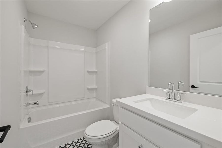 Furnished interior view inside a new home in Oak Valley Estates, Marietta (Image 31).