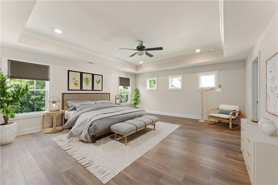 Furnished interior view inside a new home in , Dallas (Image 6). Furnished interior view inside a new home in , Dallas (Image 6).