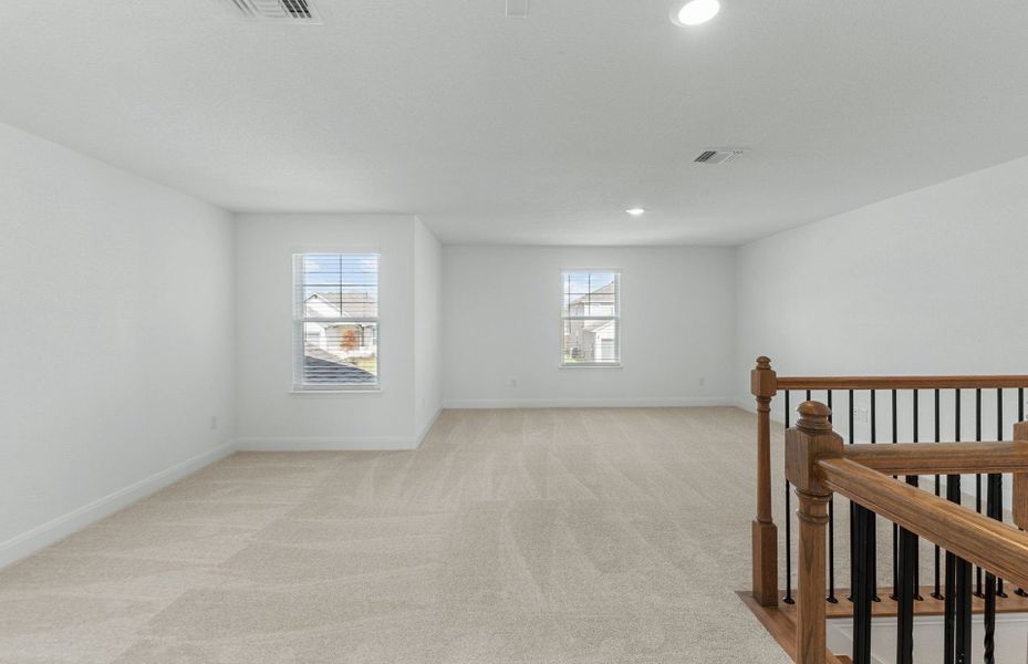 Spacious, unfurnished interior of a new home in Patterson Ranch, Georgetown (Image 28). Spacious, unfurnished interior of a new home in Patterson Ranch, Georgetown (Image 28).