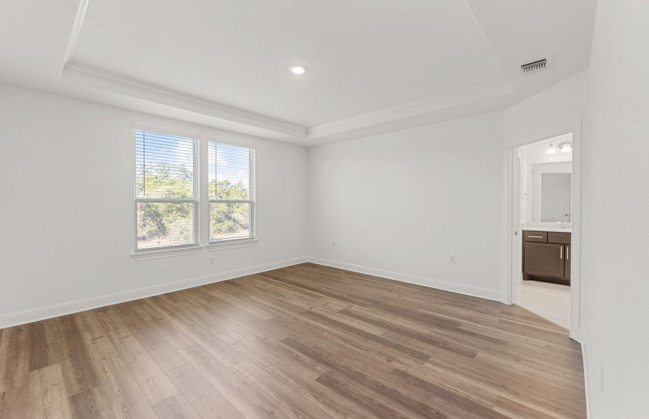 Spacious, unfurnished interior of a new home in Sun City Texas, Georgetown (Image 22). Spacious, unfurnished interior of a new home in Sun City Texas, Georgetown (Image 22).