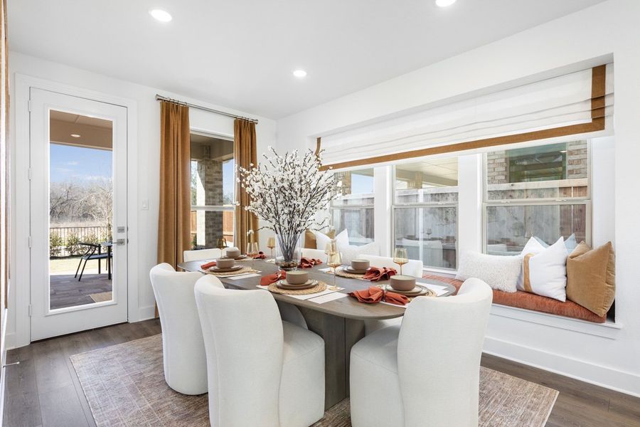 Representative Dining Room - some options shown