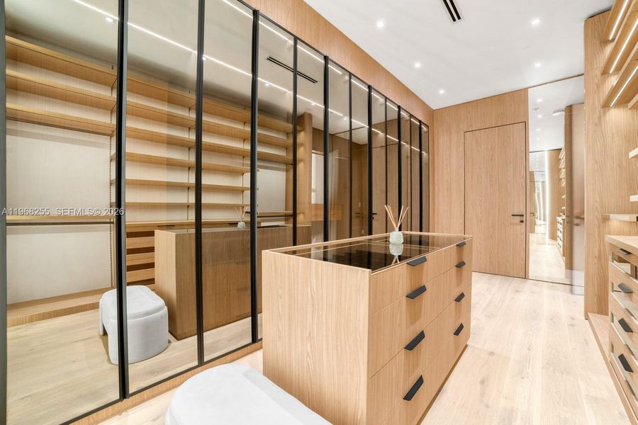 Furnished interior view inside a new home in , Miami (Image 15).