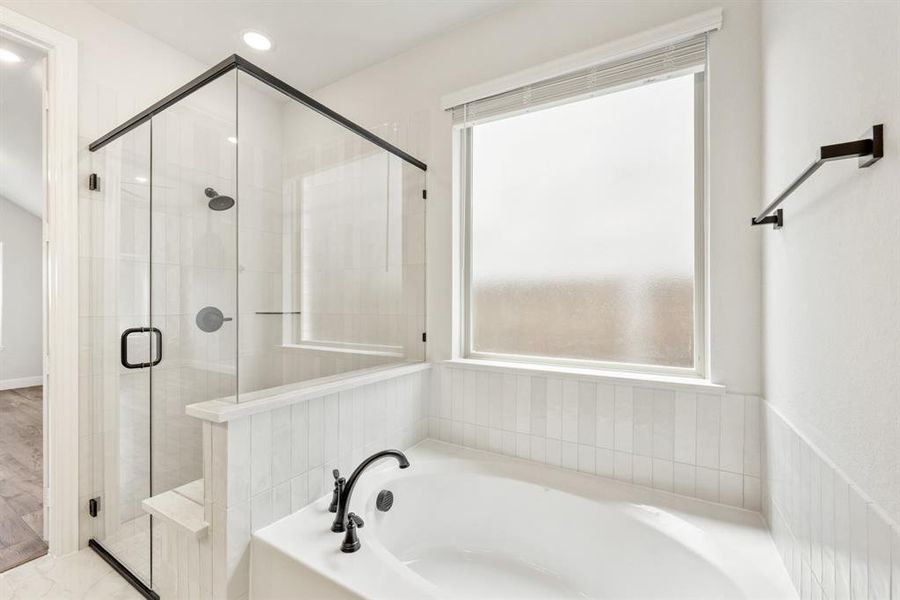 Furnished interior view inside a new home in Mockingbird Heights, Midlothian (Image 16).